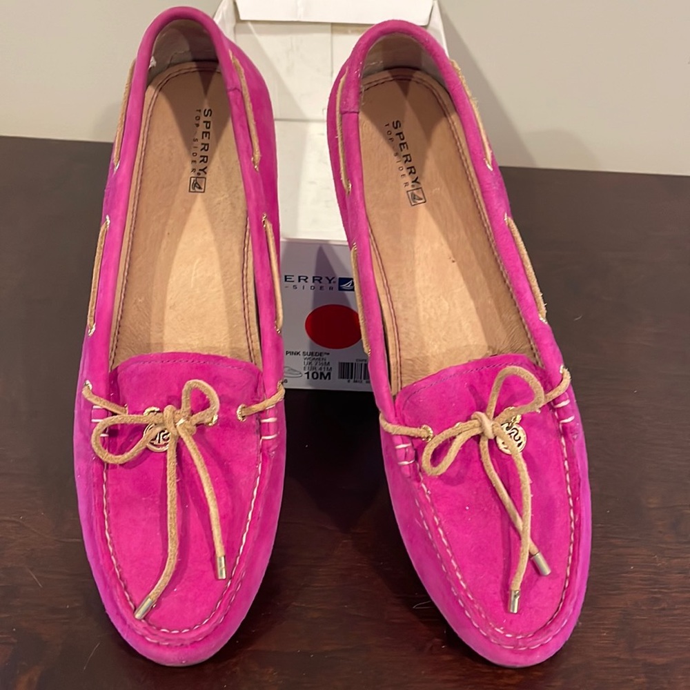 Women’s Sperry Suede Driving Shoe size 10